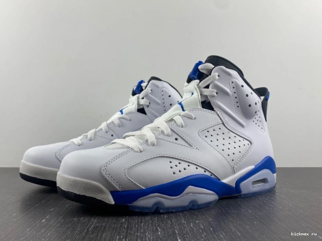 Rep 6 Air 384664-107 Blue Retro Sport Jordan (2014) 0713